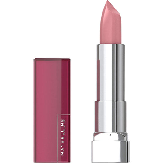 Color Sensational Lipstick, Lip Makeup, Cream Finish, Hydrating Lipstick, Born with It, Nude Pink,1 Count