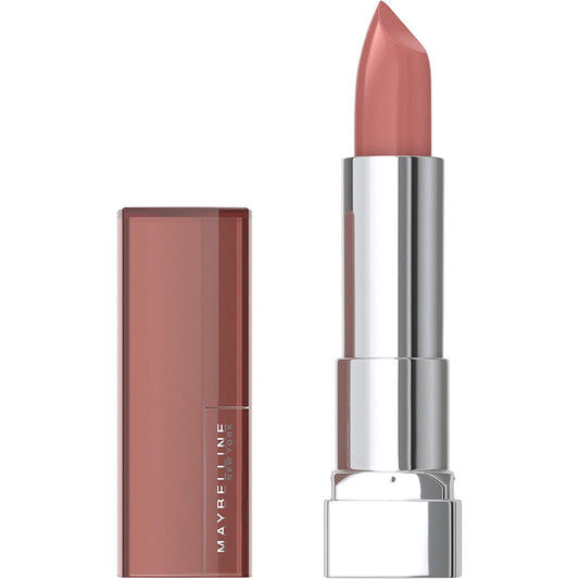 Color Sensational Lipstick, Lip Makeup, Cream Finish, Hydrating Lipstick, Crazy for Coffee, Nude Pink ,1 Count